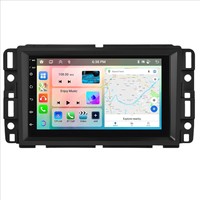 Écran de contrôle central avec navigation GPS Bluetooth, CarPlay sans fil, Android Auto, entrée caméra arrière AHD pour Chevrolet/GMC/Buick