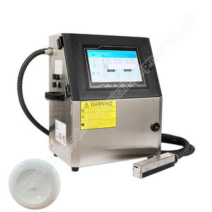 Nouvelle machine à jet d'encre Cij de numéro de date d'heure industrielle pour le prix d'encre d'imprimante de réservoir en verre - Product Image 5