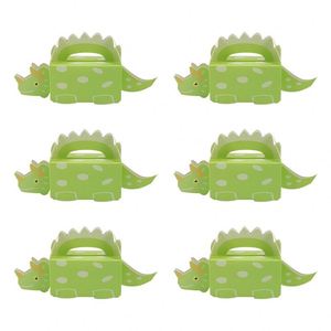 Dinosaur Paper Candy Box Favor Dinosaur Shape Candy Box Dinosaur Party Favor <b>Boxes</b> for Kid's Birthday Dino Party Supplies - Product Image 3