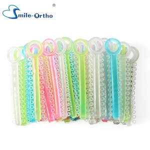Ligaduras de ortodoncia, bandas elásticas de varios colores para aparatos dentales, precio de fábrica, O-Ties, juntas tóricas de - Product Image 5