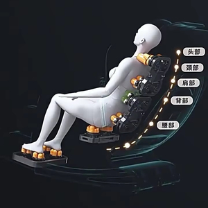 DaWangjia 2025 China Luxury Best 0 Gravity 3d 4d 8D Track Salon Chair <b>Bed</b> Price - Product Image 5