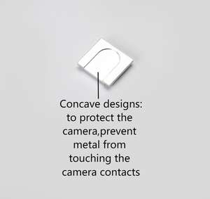 ที่หุ้มรองเท้าอะลูมิเนียมอัลลอยสำหรับ Canon RP Nikon D750 D610 ZFC Fujifilm X100V <span class=keywords><strong>SONY</strong></span> A7M4 <span class=keywords><strong>A7R4</strong></span>อุปกรณ์ตกแต่งกล้อง - Product Image 6