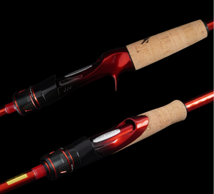 Leurre pur vente en gros <span class=keywords><strong>2</strong></span> sections haute teneur en carbone 6'6 ", <span class=keywords><strong>7</strong></span> ', <span class=keywords><strong>7</strong></span>'6", 8 ", 8'6" Guides Fuji canne à pêche filature - Product Image 4