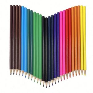 Ensemble de crayons de couleur en bois Triangle 12 couleurs, personnalisation du logo et de l'emballage acceptée, certifié EN71, vente directe d'usine - Product Image 1