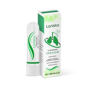 Laniska minyak esensial hidung, krim Mint penyegar hidung dingin Herbal paru <span class=keywords><strong>Inhaler</strong></span> Label pribadi <span class=keywords><strong>Inhaler</strong></span> hidung Herbal - Product Image 1