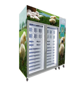 Distributeur automatique d'oeufs frais, casier réfrigéré, avec écran tactile de 22 pouces et <span class=keywords><strong>lecteur</strong></span> de cartes - Product Image 1