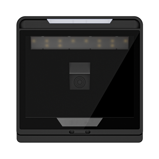 Wide-Angle Omni-Directional 2D Desktop Barcode Scanner USB LED Light Two-Dimensional Scanning Platform Store Use Stock