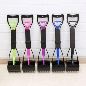 Cuillère à crottes pour animaux <span class=keywords><strong>de</strong></span> compagnie extérieure durable Nettoyage facile Cueilleur <span class=keywords><strong>de</strong></span> crottes pour chiens et chats Sacs à crottes inclus - Product Image 5