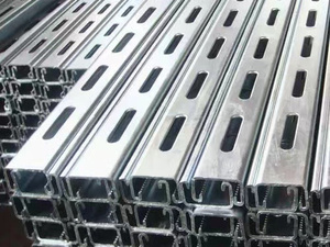 Bán buôn 41x41mm 6M 41x21 kim loại trước mạ kẽm nhôm C kênh rãnh thép SS unistrut Kích thước - Product Image 4