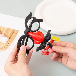Funny <b>Glasses</b> With Blowing Nose And Mustache <b>Plastic</b> Party Props For Youth Unisex Cartoon Theme - Product Image 2