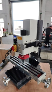 เครื่องกัดขนาดเล็ก รุ่นปี 2026 สำหรับใช้ในบ้าน งาน <span class=keywords><strong>DIY</strong></span> และงานอดิเรก รุ่น BHC13V พร้อมชุดเกียร์หลัก กำลังไฟ 750 วัตต์ ความสามารถในการเจาะสูงสุด 16 มม. - Product Image 5