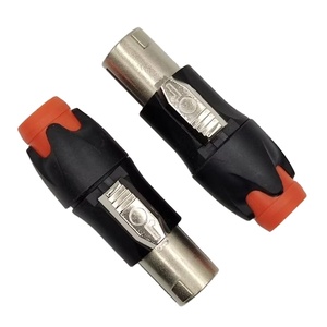 ปลั๊ก Speakon4 แบบมืออาชีพ 4 ขา ปลั๊กต่อ Speakon 4 NL ตัวผู้ สำหรับเชื่อมต่อ Speakon 4 ทาง แบบ 4 ขั้ว - Product Image 1