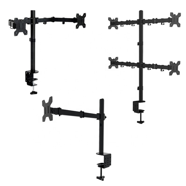 Adjustable Laptop Lcd LED Monitor Wall Mount  Folding Single Monitor Arm