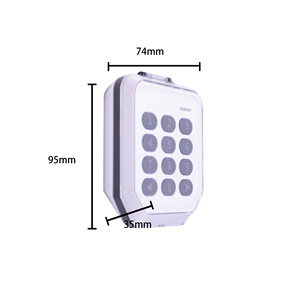 YET-KP01 Bàn phím không dây 433MHz hcs301 cán mã khóa <span class=keywords><strong>RF</strong></span> phổ điều khiển từ xa tùy chỉnh logo cổng Opener - Product Image 6
