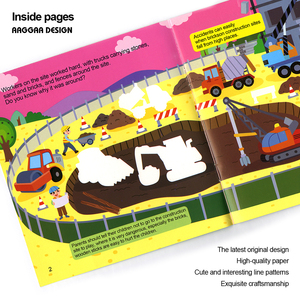 Pour les enfants de plus de 3 ans, livres pour enfants personnalisés, jouets, livres d'histoires avec autocollants, livres à colorier et livres imprimés - Product Image 3
