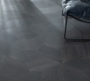 Pavimento in <span class=keywords><strong>Legno</strong></span> Multistrato di Noce Nero Moderno con Installazione a Incastro per Ville e Palestre - Product Image 3