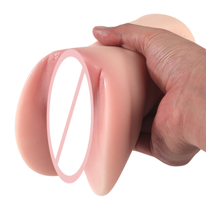 Copa Masturbadora Masculina al por Mayor, Vagina Artificial Realista de Silicona Suave para Hombres, Copa Estimuladora, Juguete Sexual para Adultos - Product Image 5