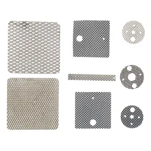 RuO2 TiO2 Ru-Ir MMO Titanium Mesh Anode Used For The Chlor Alkali With Terminal