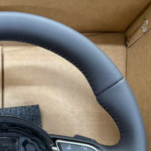 Volant en cuir pour Audi RS3 RS4 RS5 S3 S4 S5 S6 <span class=keywords><strong>RS6</strong></span> RS7 A3 A4 A5 Q3 Q5 A6 A7 R8 TT S7 - Product Image 2