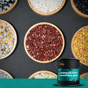 <span class=keywords><strong>Peinture</strong></span> à la résine à gros grains pour revêtement décoratif extérieur de sols en pierre lavée et murs extérieurs - Product Image 2