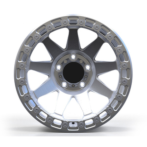 Jantes 4x4 tout-terrain à déport négatif <span class=keywords><strong>40</strong></span> ET pour SUV et voitures de sport, 16, 17, 18, 19, 20 pouces, entraxes 5x139.7 et 6x139.7 - Product Image 3