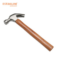 Marteau de toiture industriel de haute qualité, très vendu, 8oz-12oz-16oz, manche en fibre de verre, tube en acier, tête en acier au carbone