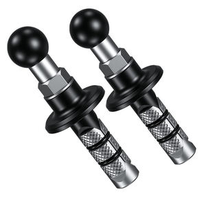 Adaptateur universel <span class=keywords><strong>en</strong></span> aluminium avec rotule de 1 pouce (17 mm) et bras de fixation pour accessoires de téléphone et caméra d'<span class=keywords><strong>action</strong></span> - Personnalisation directe usine - Product Image 4