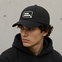 Gorra Dad Cap de Algodón con Perfil Bajo y Visera Curva, Bordado Plano, Paquete Promocional para Vendedores de Estilo de Vida Juvenil con Logotipo Personalizado, MOQ Bajo