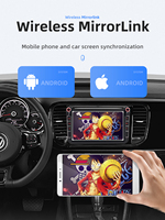 Autoradio BQCC OEM 8 pouces, CarPlay, Android, écran IPS, lien miroir pour AUX, FM, AM, USB pour Skoda Polo
