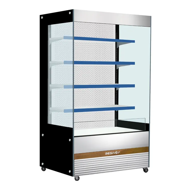 Refrigeratore verticale refrigeratore per supermercato,