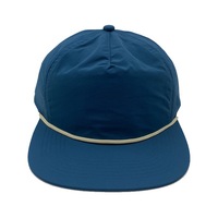 Casquette de baseball rose à 5 panneaux, visière plate, réglable, pour adulte, idéale pour le sport, les activités de plein air et les tenues décontractées