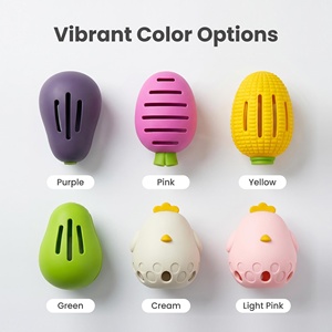 Cute Cartoon Silicone Make up <b>Blender</b> Holder Breathable Makeup Sponge Storage Case Travel Dustproof Puff Container Custom Logo - Product Image 4