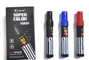 <span class=keywords><strong>Marqueur</strong></span> permanent à pointe biseautée, imperméable, en gros, pour le marché africain, best-seller, encre <span class=keywords><strong>indélébile</strong></span> de haute performance, couleur variée - Product Image 3