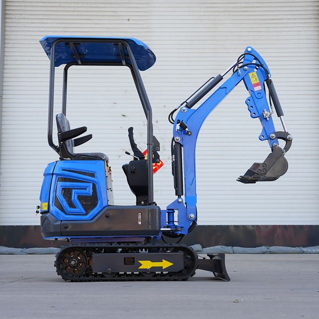 Hot Product 1.2 Ton Euro 5 Mini Digger Earth Machinery Crawler Mini Bagger Farm Diesel Hydraulic Micro Excavator