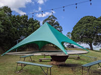 Carpa de araña de aleación de aluminio de tela Oxford, toldo impermeable comercial para bodas, eventos y fiestas, personalizado para exteriores