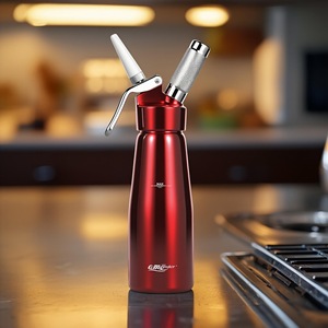 Sifón de Crema de Acero Inoxidable de Alta Calidad, Herramienta Profesional para Postres, Dispensador de Crema Batida para Cafeterías y Panaderías - Product Image 4