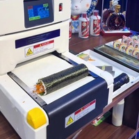 Mesin pembuat Sushi bundar, pembuat Sushi otomatis untuk restoran rumah
