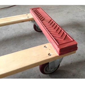 Carretilla de Plataforma de 4 Ruedas Chicago Hard Wood, 32x18 Pulgadas, Capacidad de Carga de 1000 Libras, Carro para Muebles Personalizable OEM - Product Image 4