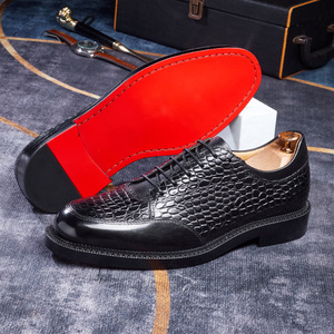 Chaussures pour hommes de haute qualité, style italien, rehaussantes, imperméables, respirantes, à enfiler, à bout rond - Product Image 6