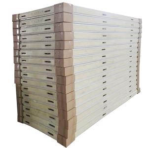 <span class=keywords><strong>Panneaux</strong></span> sandwich <span class=keywords><strong>isolants</strong></span> en <span class=keywords><strong>polyuréthane</strong></span> métallique pour chambre froide pour conteneurs de refroidissement/congélateur - Product Image 1