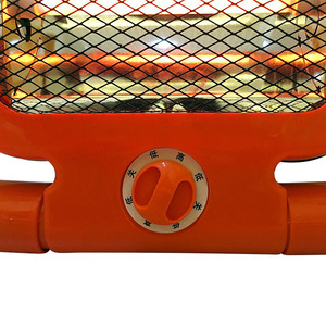 Dual Quartz Tube <b>Heater</b> <b>Electric</b> Fast Heating Home Use Small Sun <b>Heater</b> 11-20 Sq Ft Orange Green Design - Product Image 3