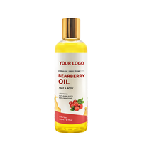 Bestverkochte natuurlijke biologische Arbutin berenvrucht olie, cosmetische kwaliteit, plantaardige olie, gezichtsmassageolie, huidverlichtende olie voor een egale teint
