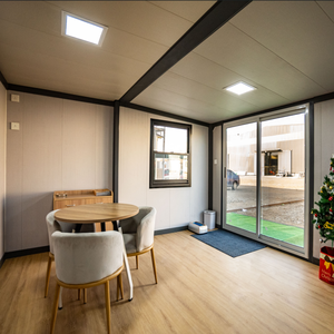 Maison mobile et extensible <span class=keywords><strong>avec</strong></span> mur-rideau en verre, vue panoramique, prête <span class=keywords><strong>à</strong></span> l'emploi, garantie après-vente 30 ans, performances stables - Product Image 3