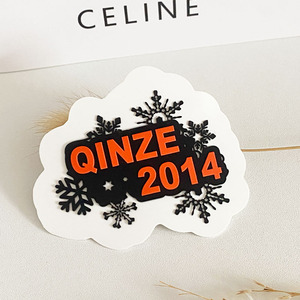 Thẻ Treo tùy chỉnh & nhãn dệt cho các bản vá thêu quần áo, truyền nhiệt, thiết kế logo - Product Image 2