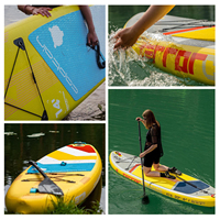 Planche à pagaie gonflable légère en gros | OEM debout planche de surf pour les sports nautiques 11'6 "* 32" * 6"