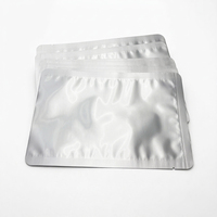 Sachet d'emballage sous vide à trois soudures en gros, pochette rétractable en aluminium pour stérilisation à haute température 121°C, qualité alimentaire