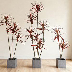 Planta Artificial de <span class=keywords><strong>Agave</strong></span> en Maceta de Plástico para Interiores y Exteriores, Decoración para Hogar, Oficina y Jardín, Árboles Artificiales, Plantas Falsas - Product Image 1