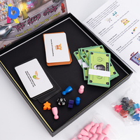 Jeu de société personnalisé avec cartes à jouer et plateau pour les réunions de famille, divertissement amusant avec la famille, les amis, pour les enfants et les adultes