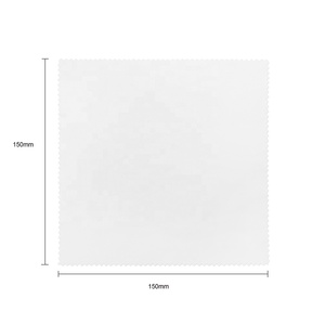 Wholesale Certificated Black White Recycled RPET Microfiber Eyeglass Cleaner <strong>Glasses</strong> <strong>Cleaning</strong> Sunglasses <strong>Cloth</strong> Custom Logo - Product Image 5