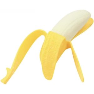 Banana Squeeze Prop Fake Banana Stretchy Fidget <b>Tool</b> Novelty Stress Relief <b>Toy</b> For Kids And Adults TPE Material Unisex - Product Image 5